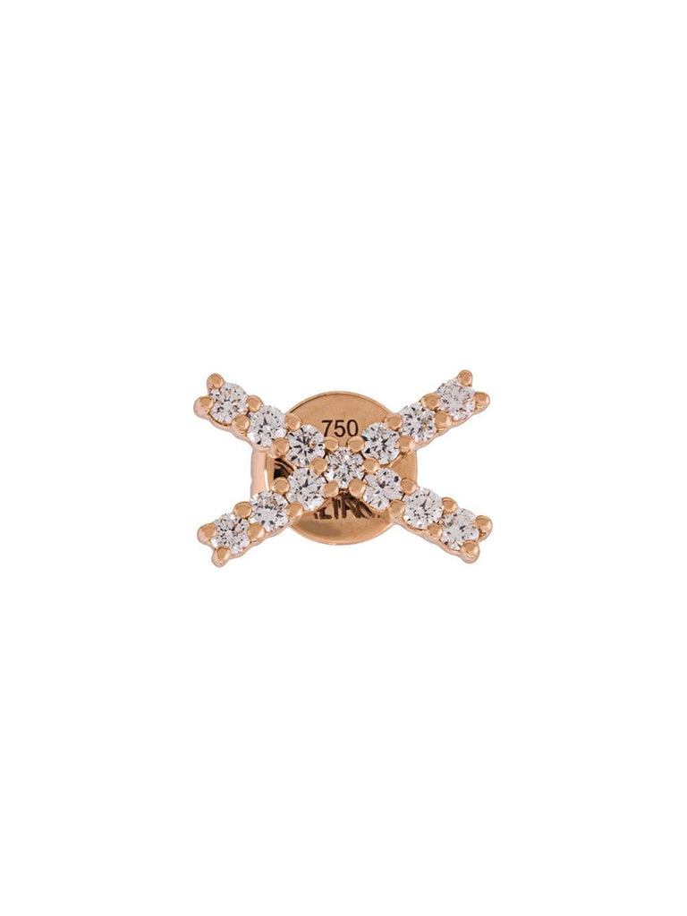 18kt gold KATIA diamond stud earring