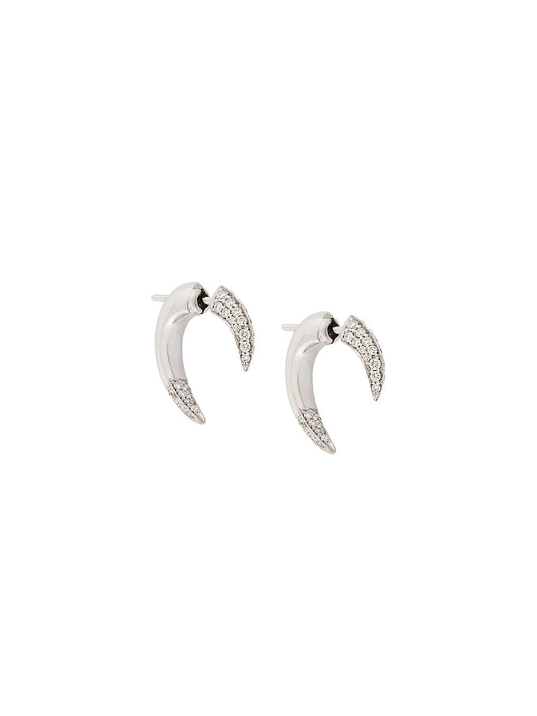 small Talon diamond earrings