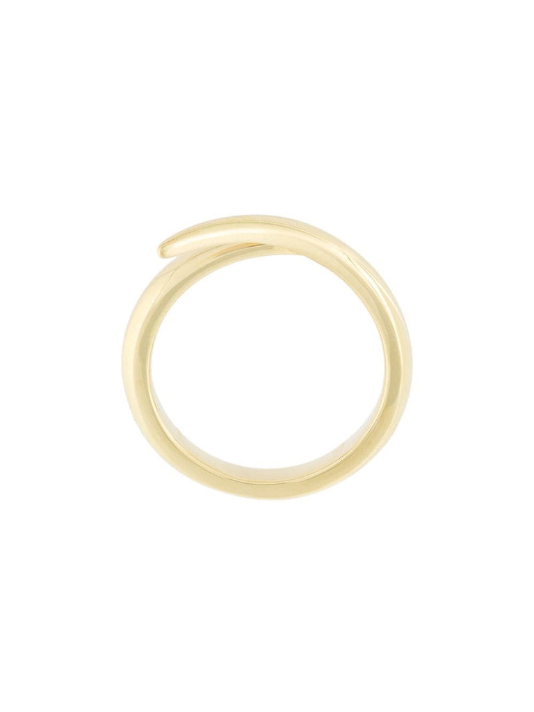 18kt yellow gold 'Interlocking' ring