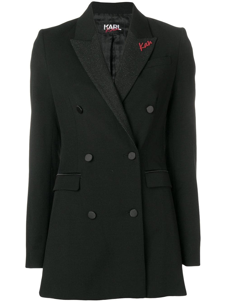 Karl X Kaia Tux Blazer W/Lurex