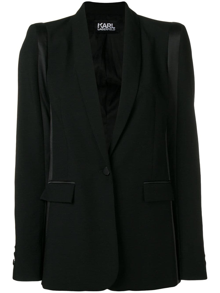 tuxedo evening blazer