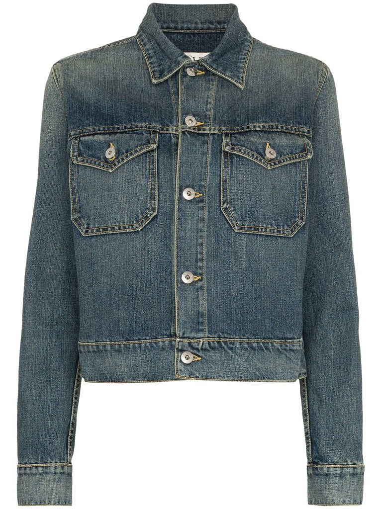 kaila faded denim jacket