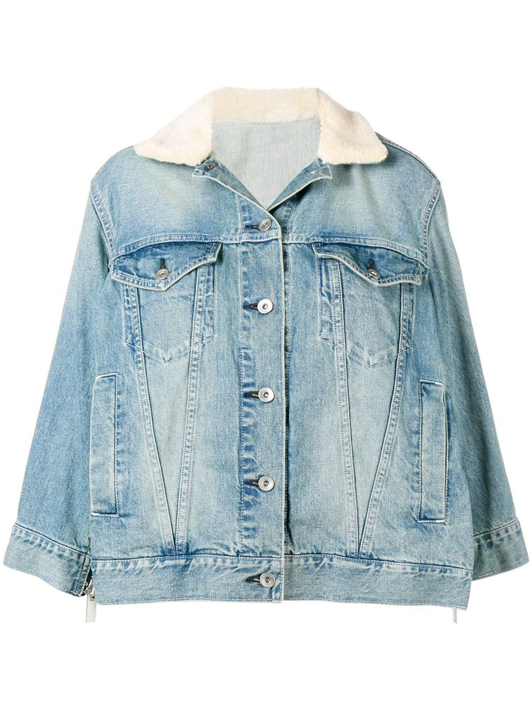 oversized denim jacket