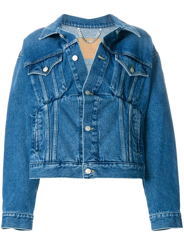 Swing denim jacket