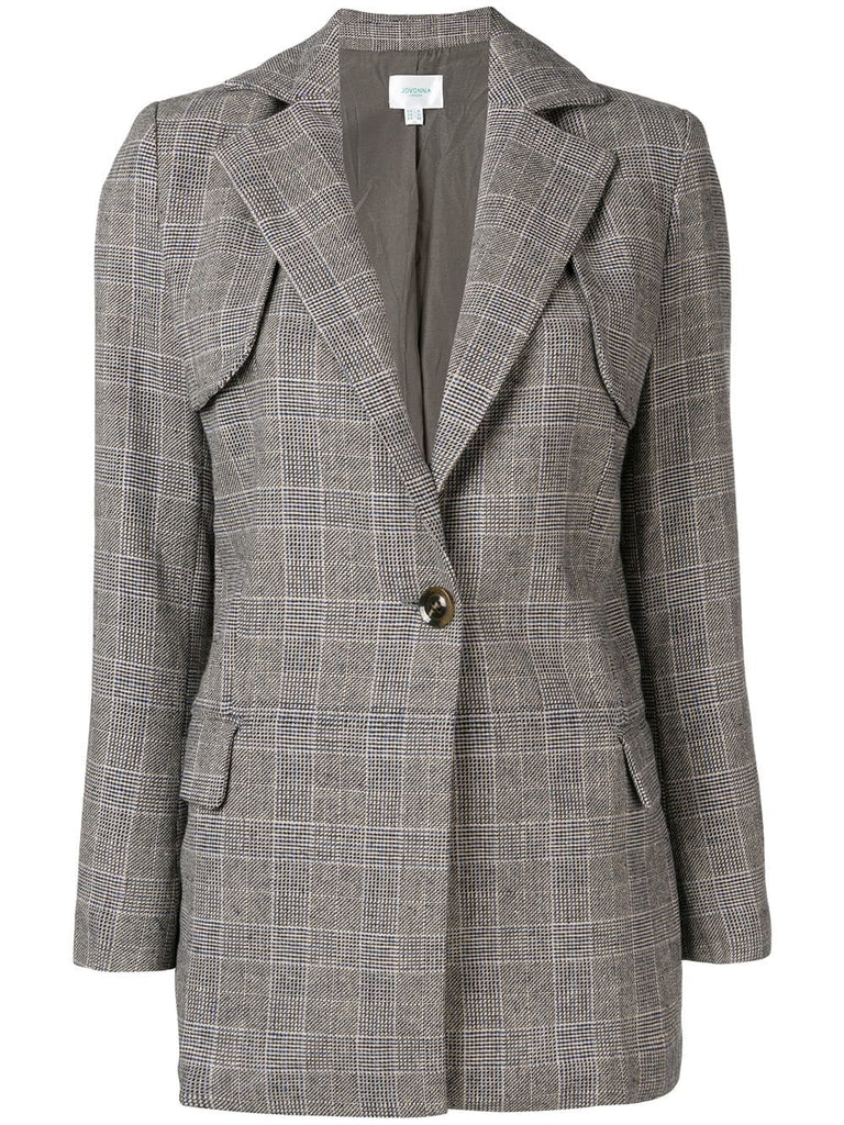 Lambeth checked blazer