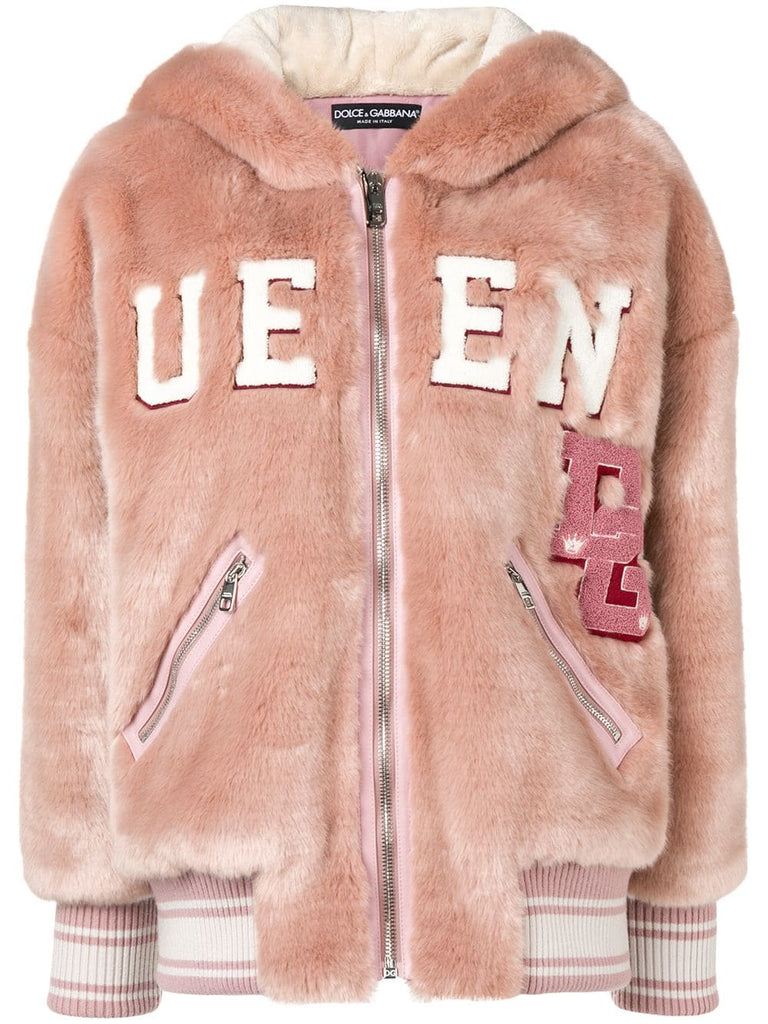 Queen zip hoodie