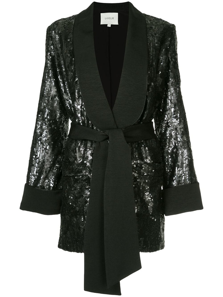 Renee sequin embellished blazer