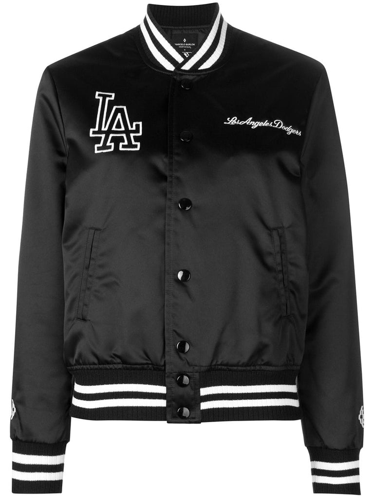 LA print bomber jacket