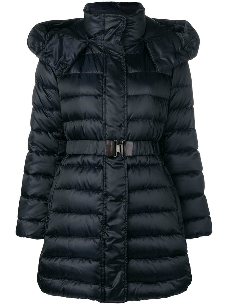 hooded down jacket