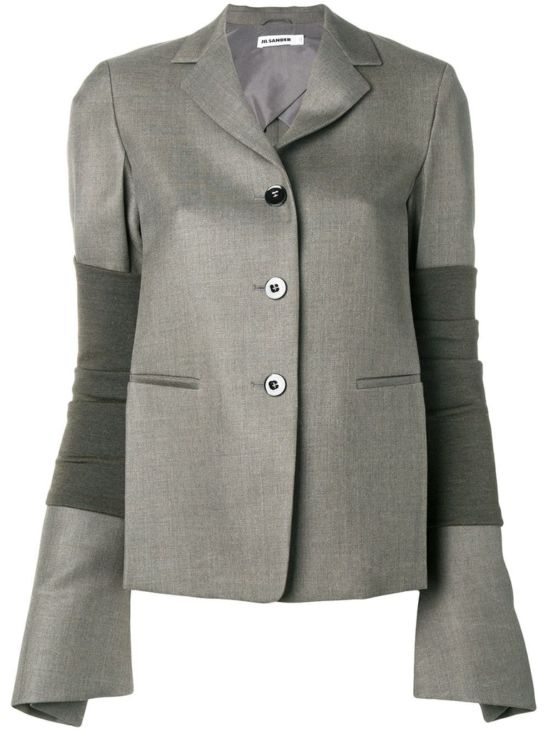 arm band wide sleeve blazer