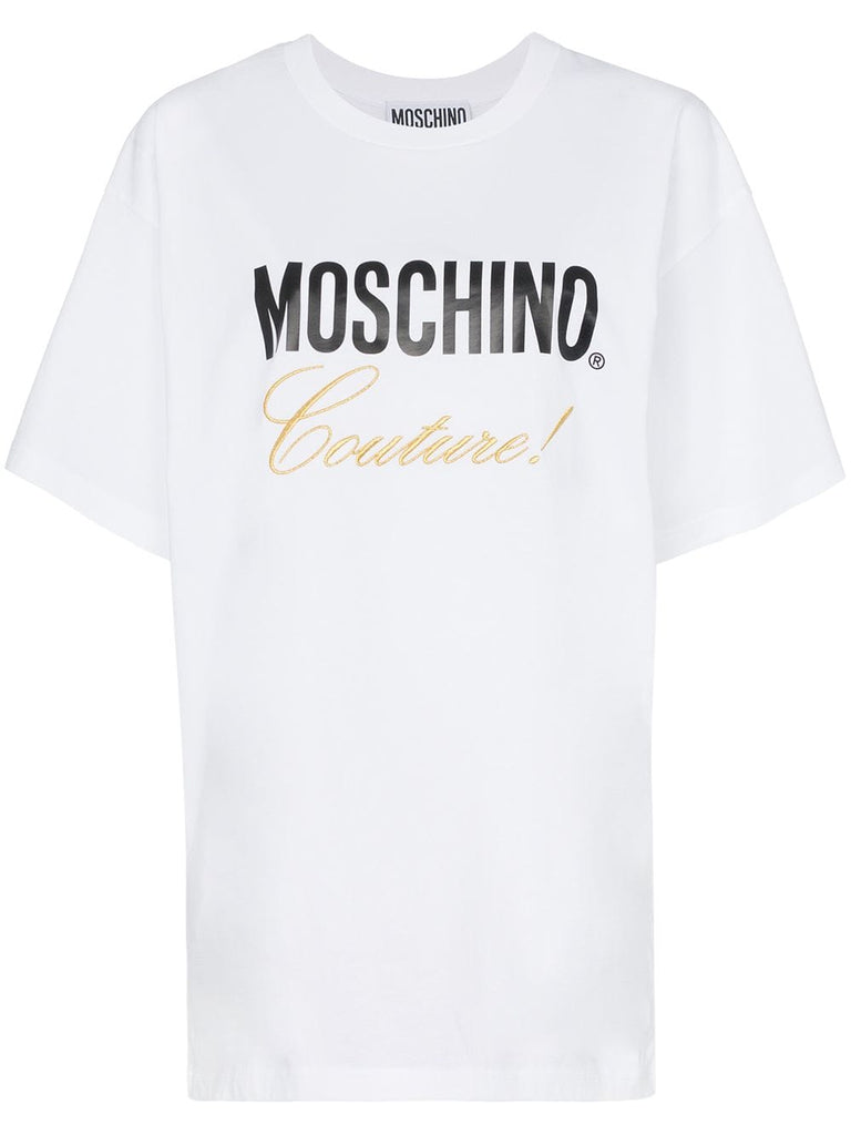 couture logo cotton t-shirt