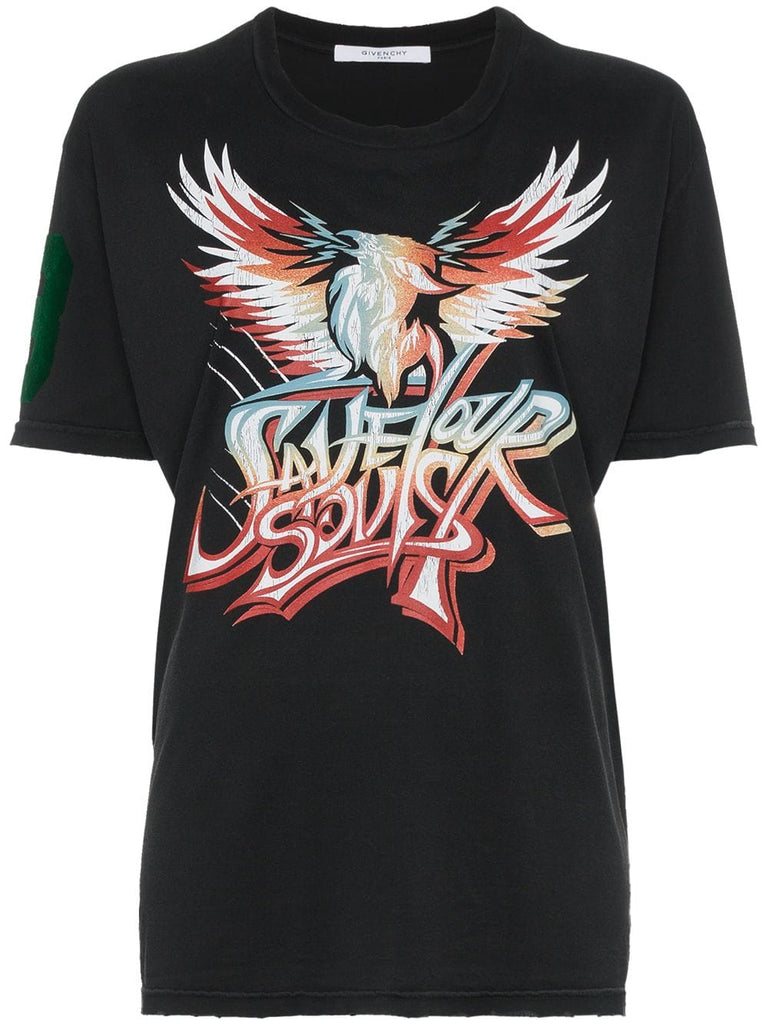 band-inspired printed t-shirt