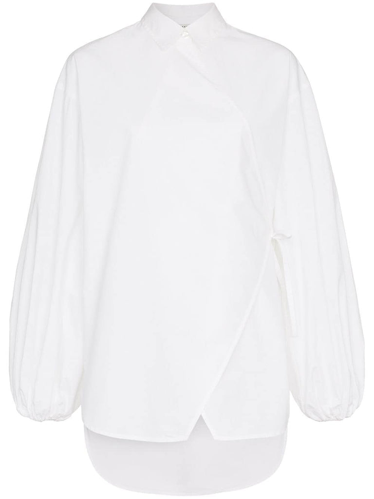 Olayan Wrap Tie Front Shirt