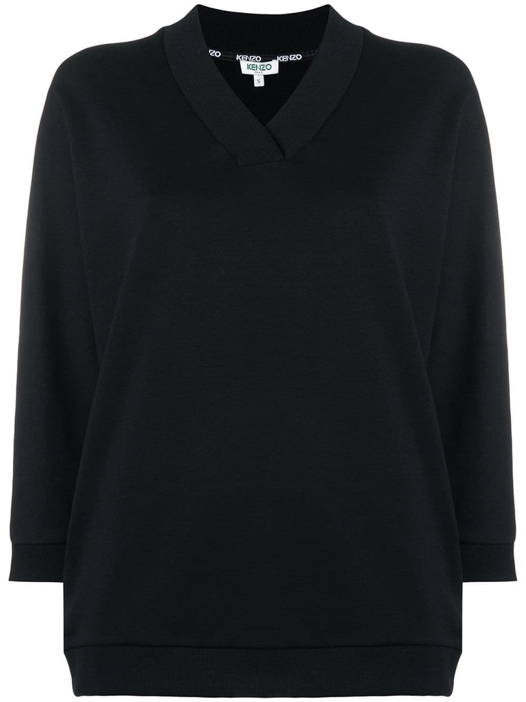 v-neck sweatshirt