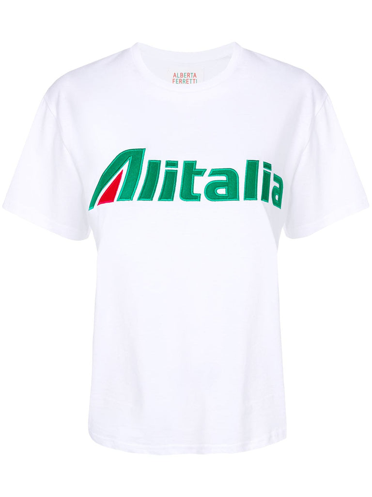 Alitalia patch T-shirt