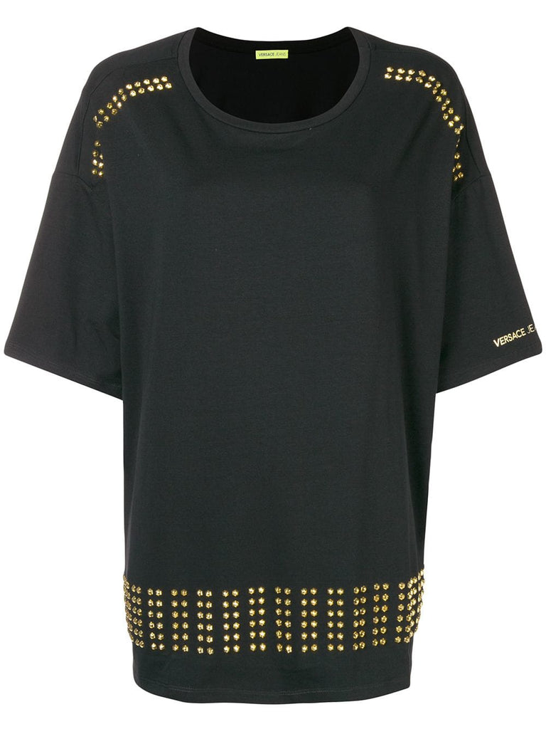 studded oversized T-shirt