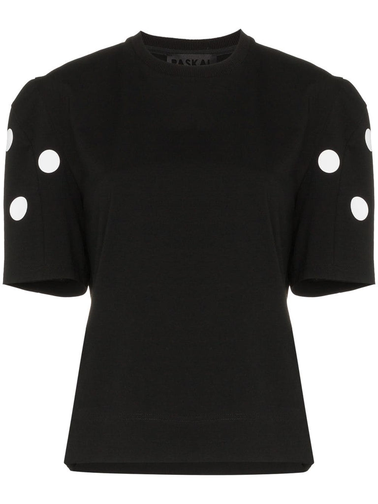 Spotted Print Cotton T-Shirt