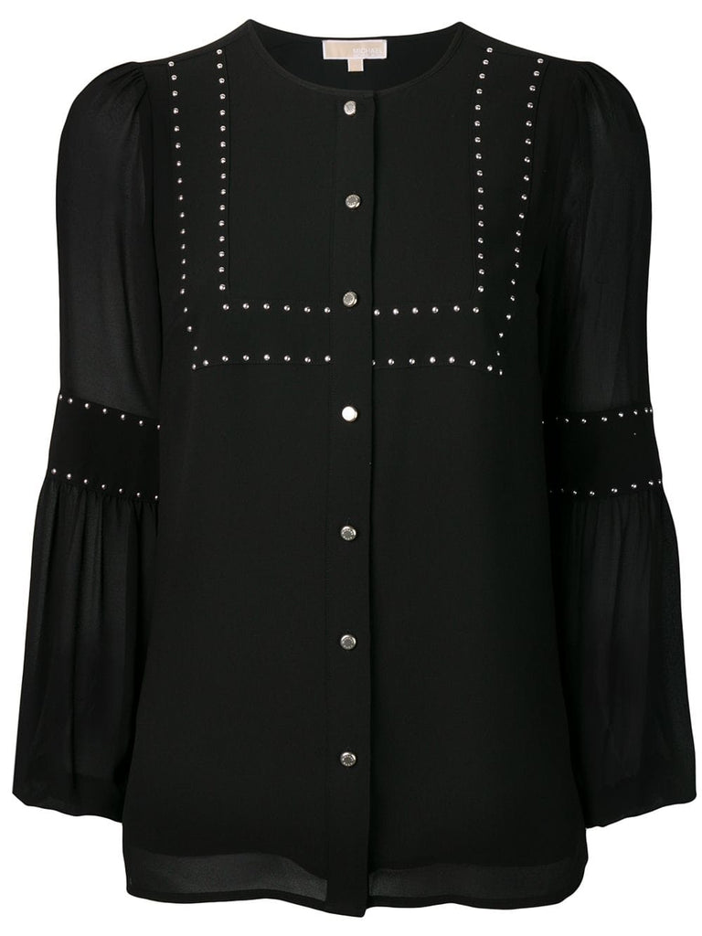 studded detail blouse