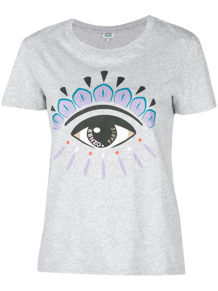 eye print T-shirt