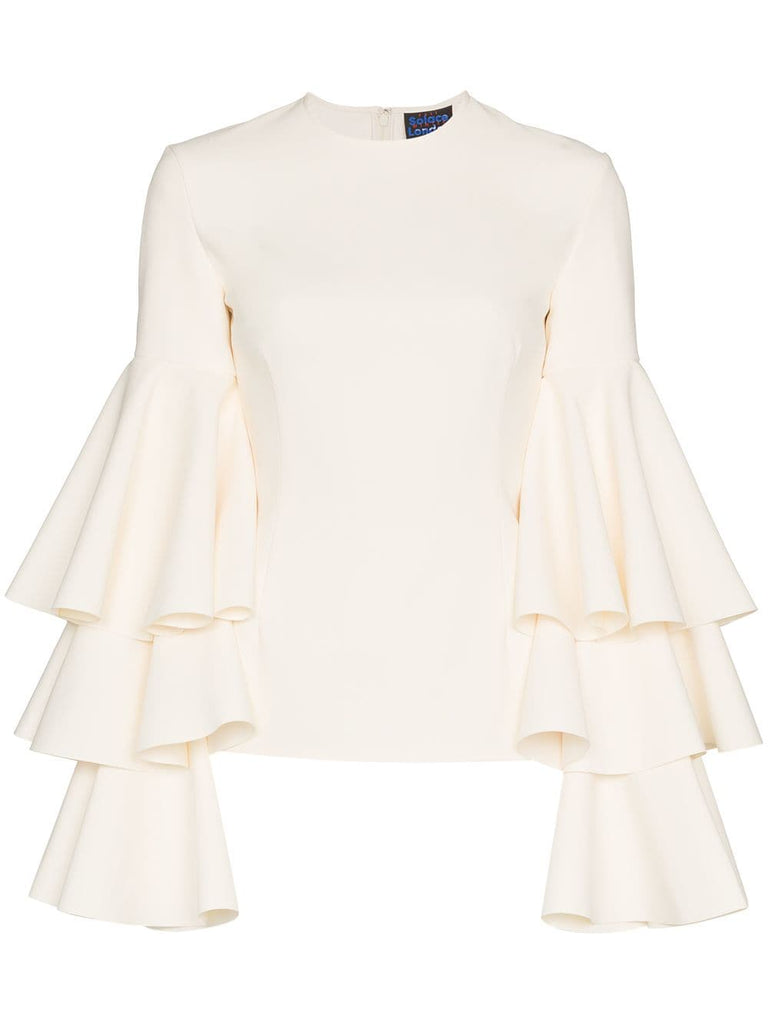 Ruba tiered sleeve blouse