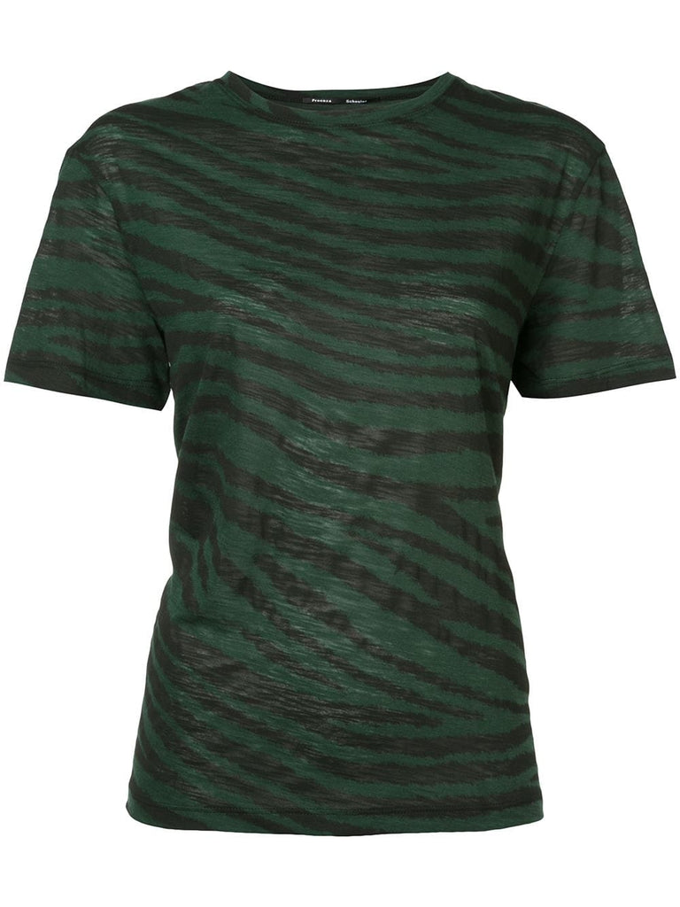 Tiger Print Short Sleeve T-Shirt