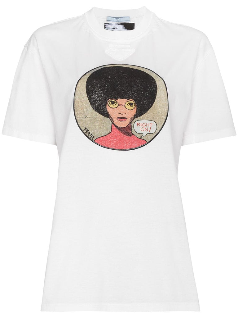 Afro Right On t shirt