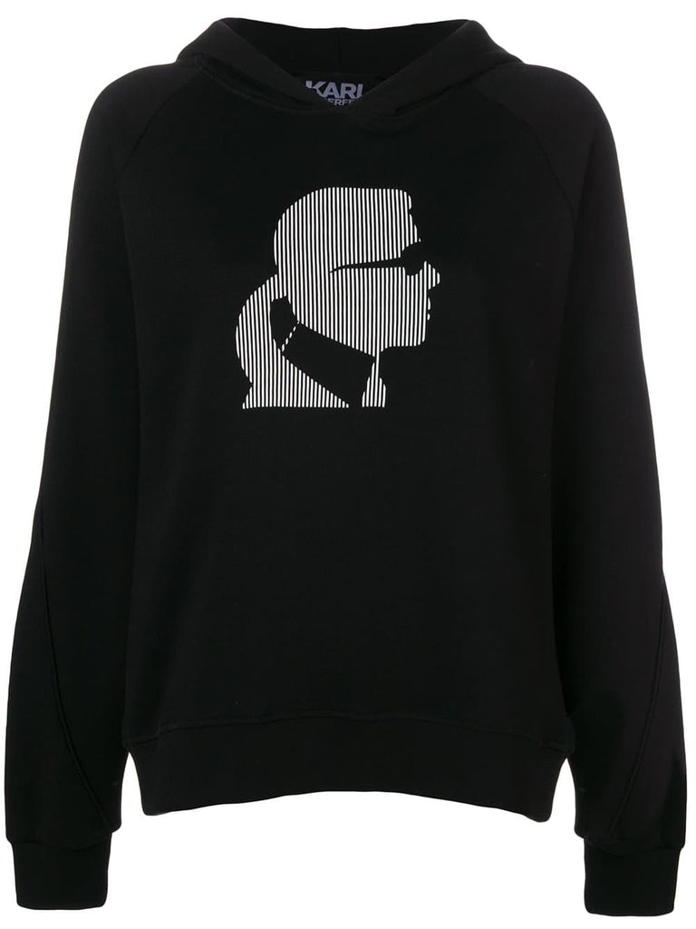 Ikonik Karl head hoodie