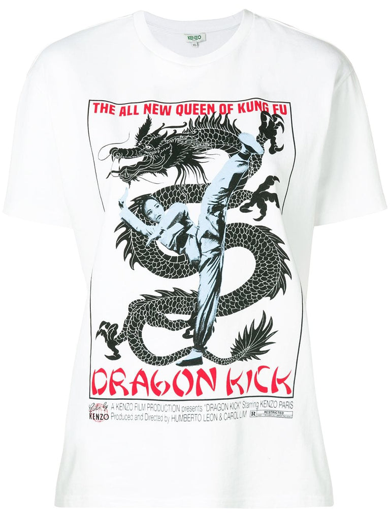 Dragon print T-shirt