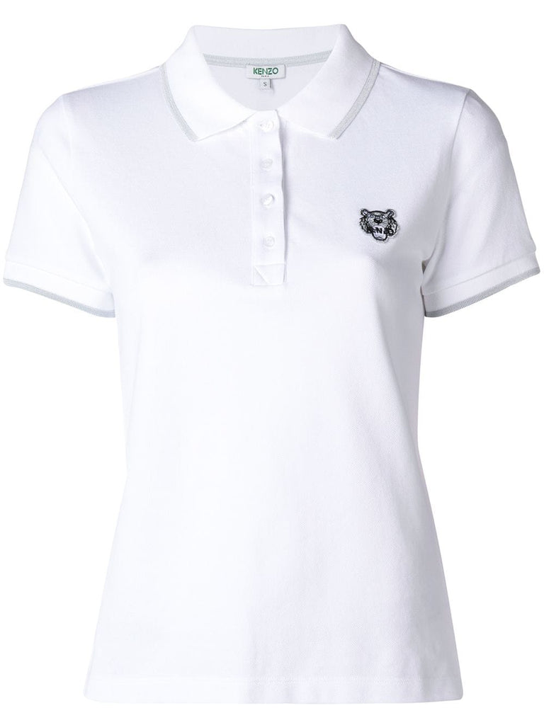 tigre' patch polo top