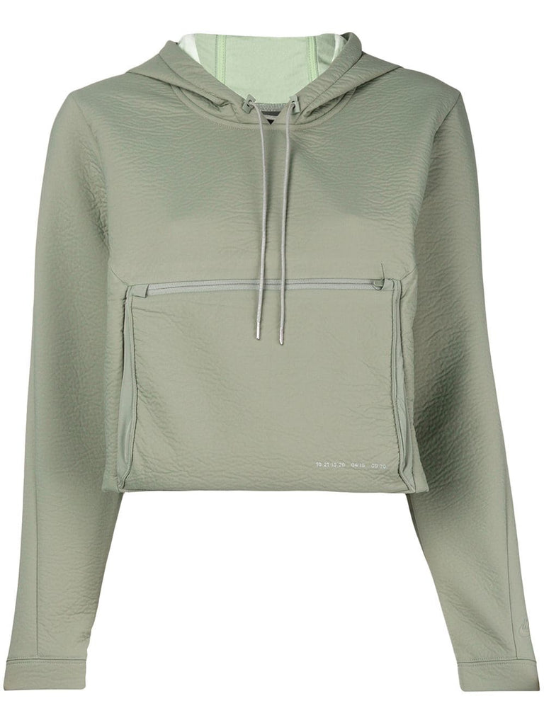 cropped hoodie