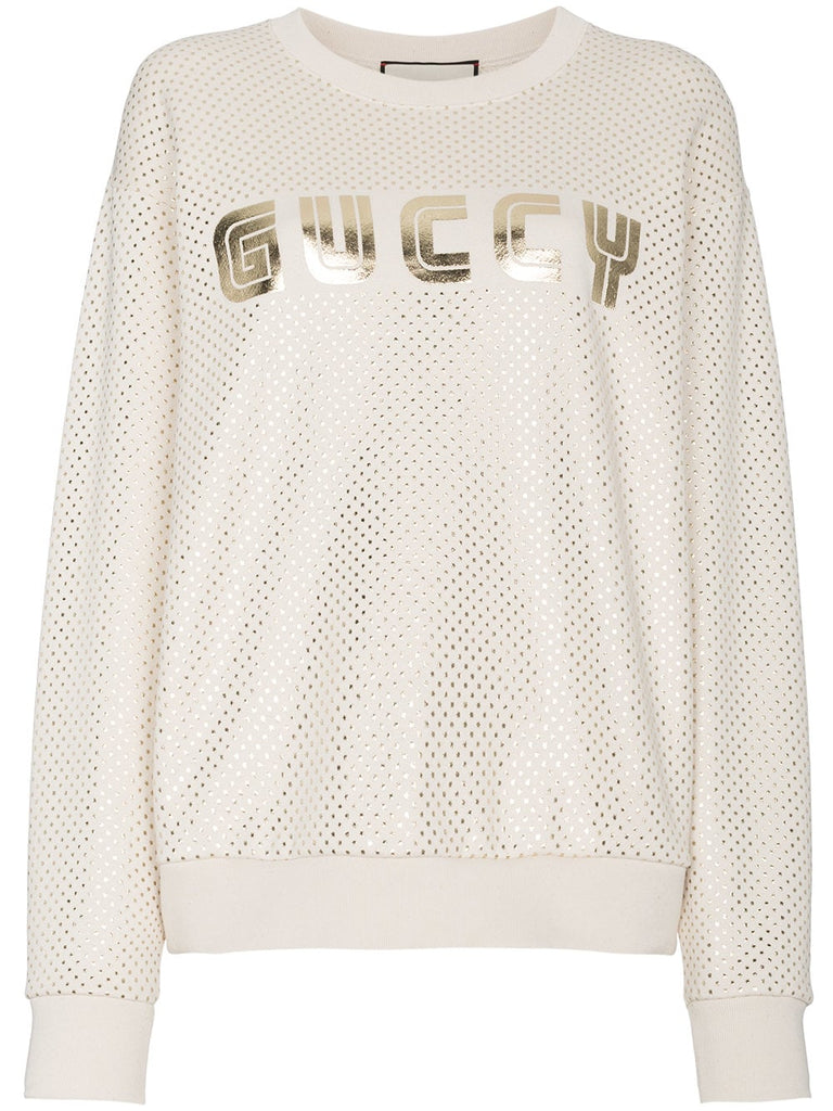 Guccy Print Sweatshirt