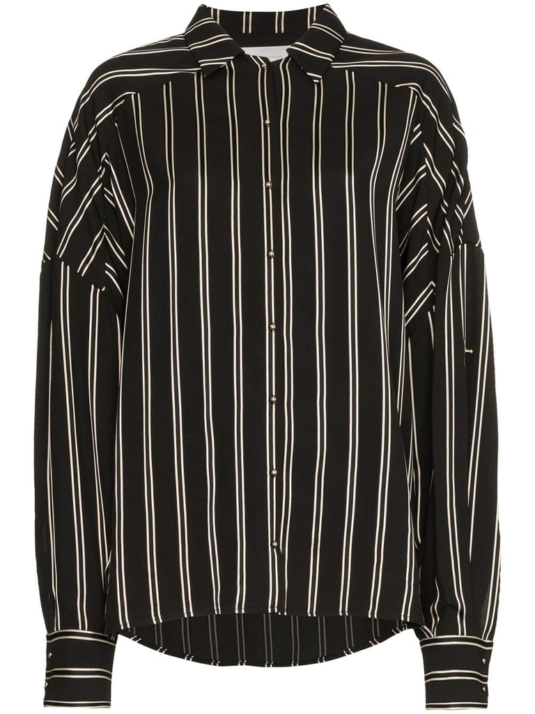 Oversized Striped Shirt