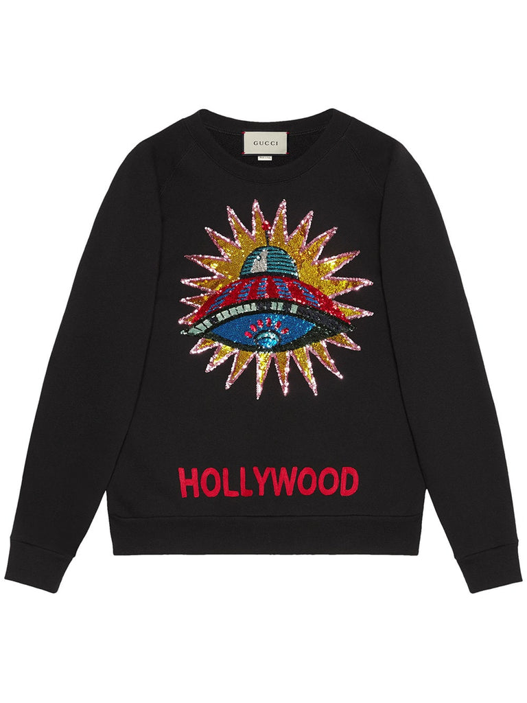 UFO embroidered sweatshirt