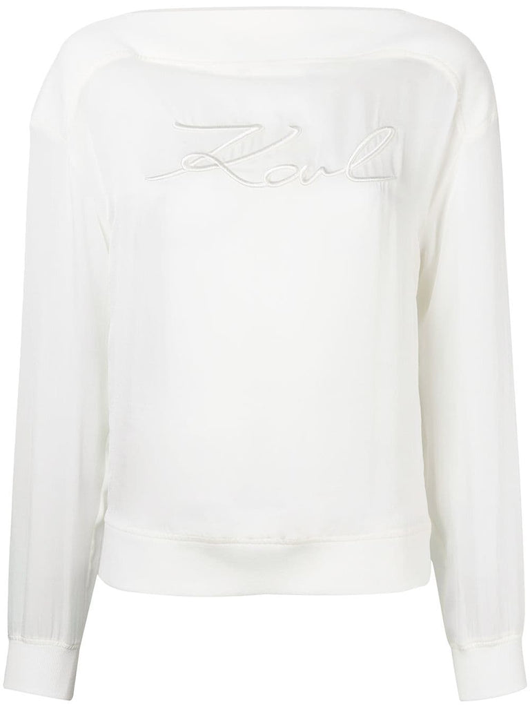 Karl Signature sweatshirt