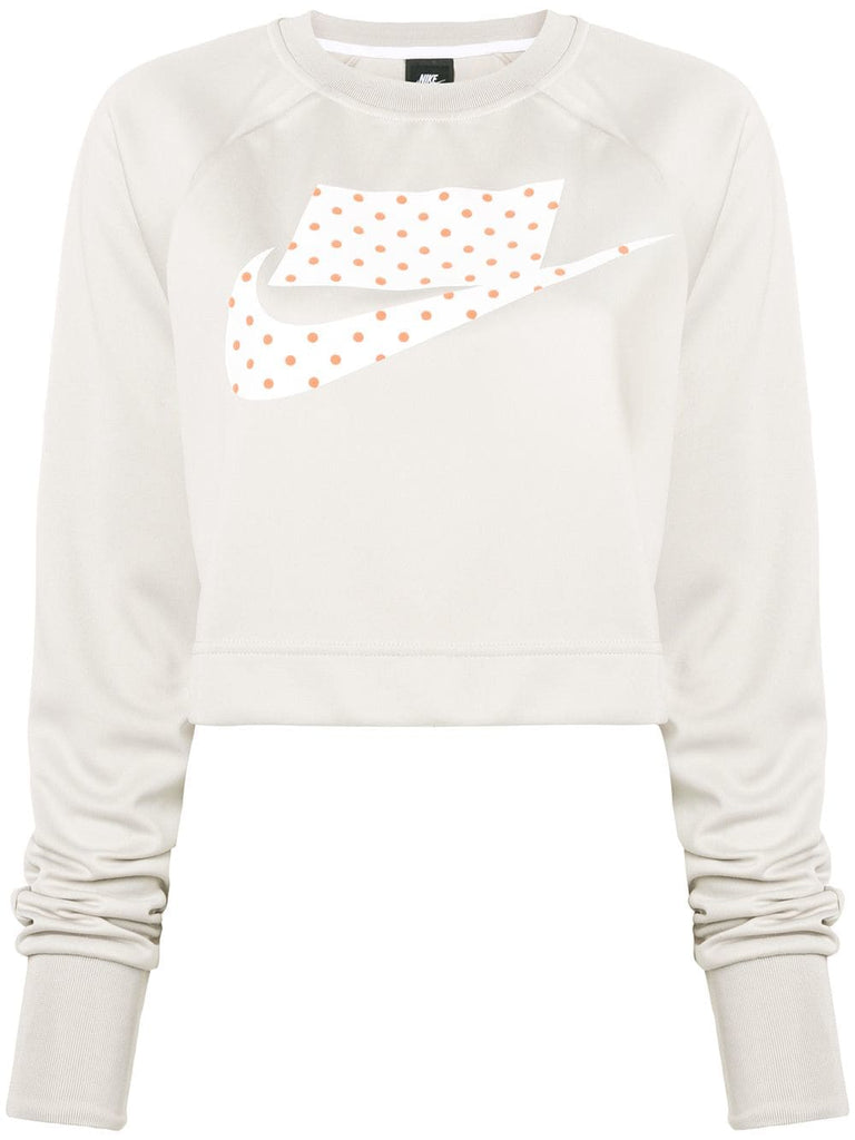 front logo loose sweatshirt