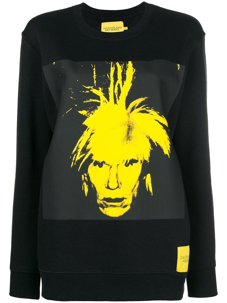 Andy Warhol print sweatshirt