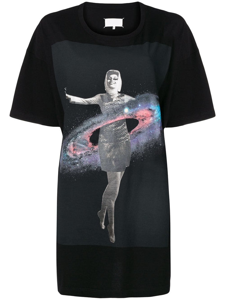 Galaxy printed T-shirt