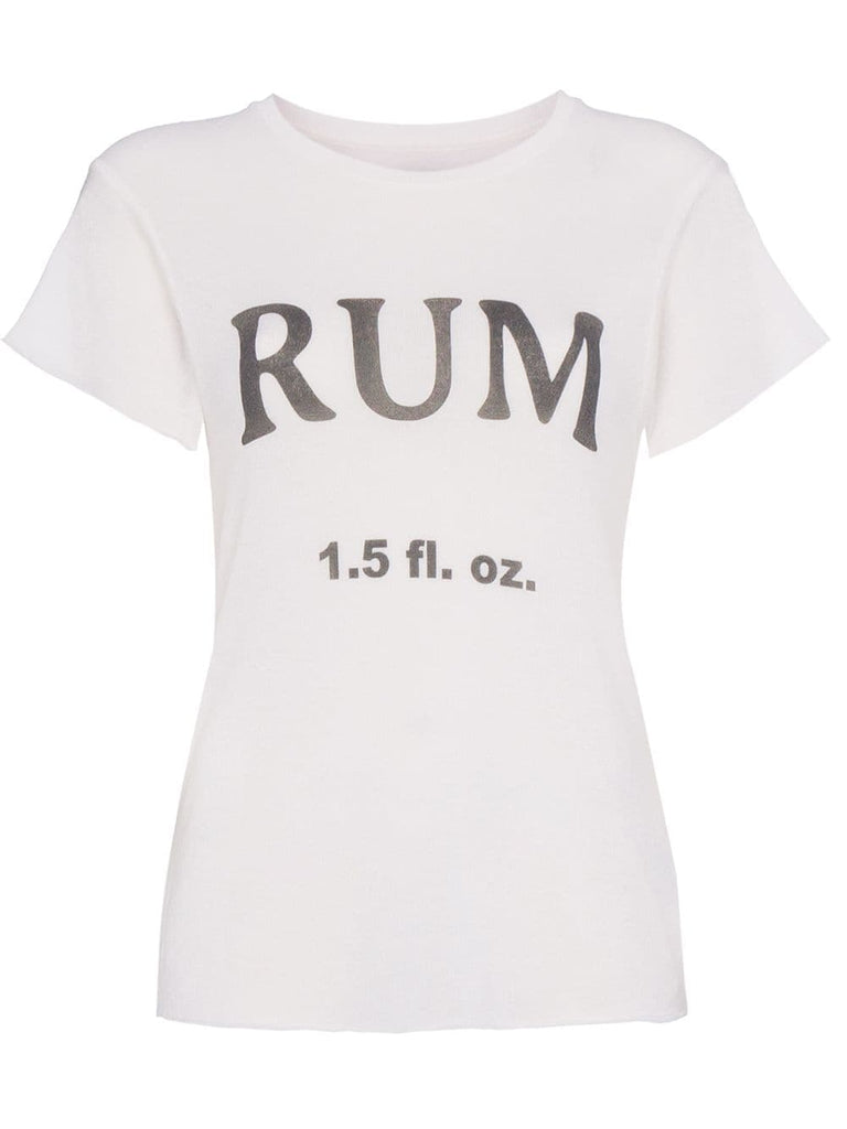 silk and cashmere rum t-shirt