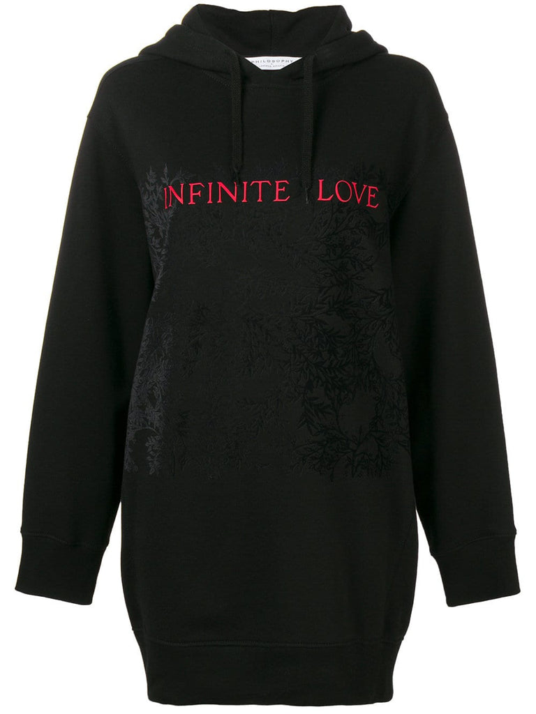 Infinite Love long hoodie