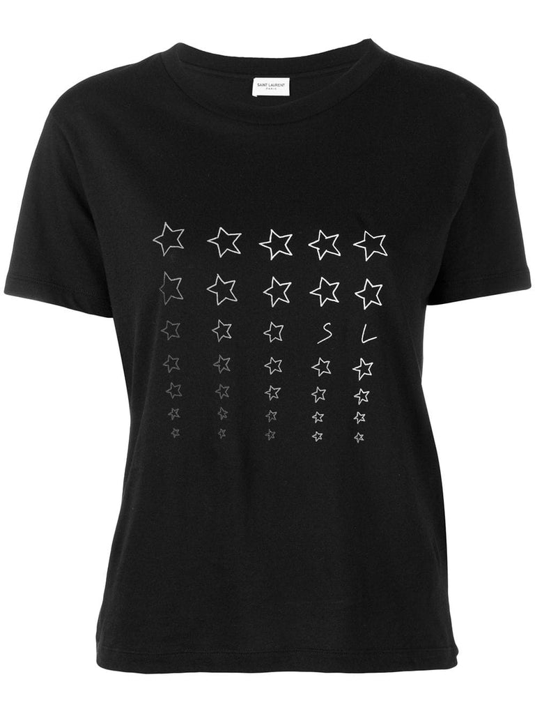 star print T-shirt