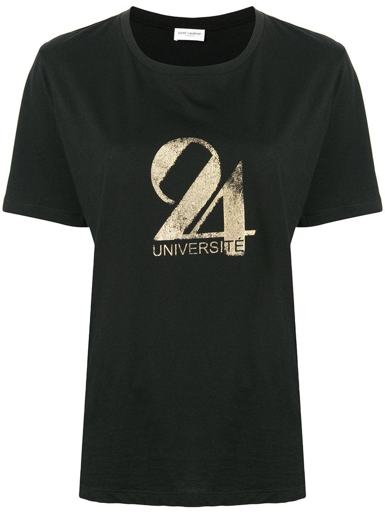 Université-print T-shirt