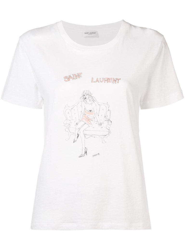 illustrated T-shirt