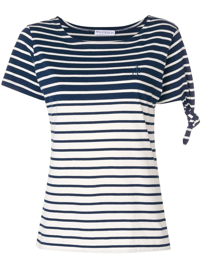 Stripe knot t-shirt