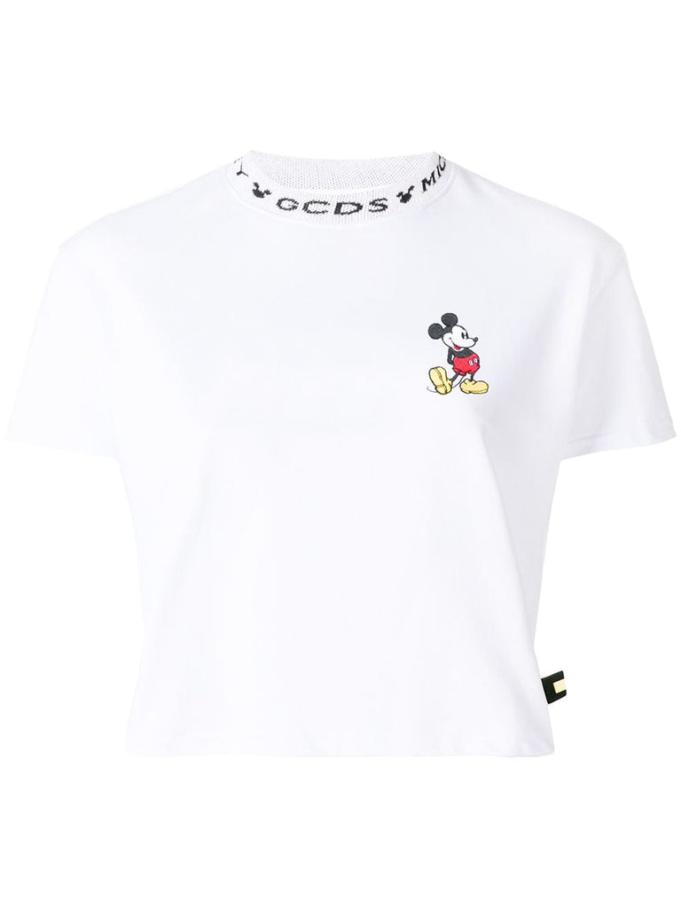 GCDS x Disney mickey cropped T-shirt