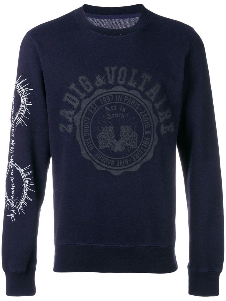 Zadig & Voltaire X Evan Ross Steeve sweatshirt