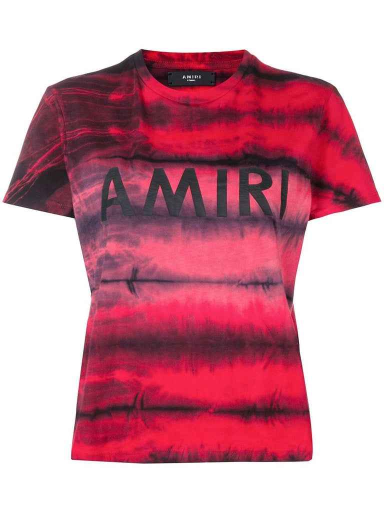 tie-dye logo T-shirt