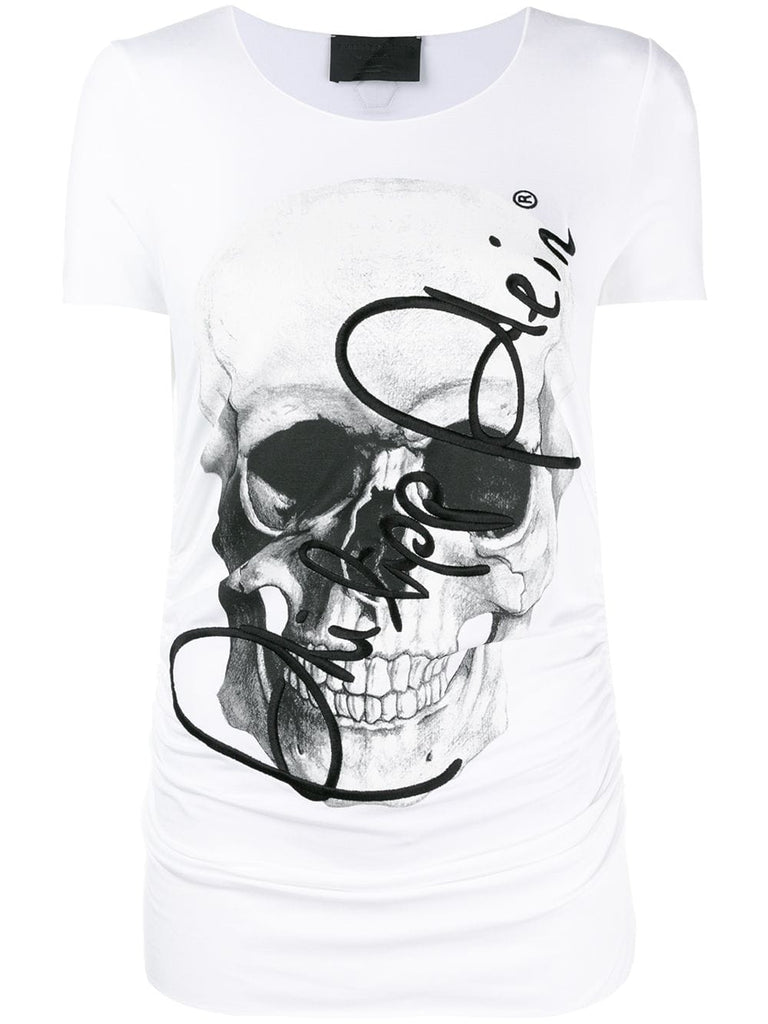 Skull print T-shirt