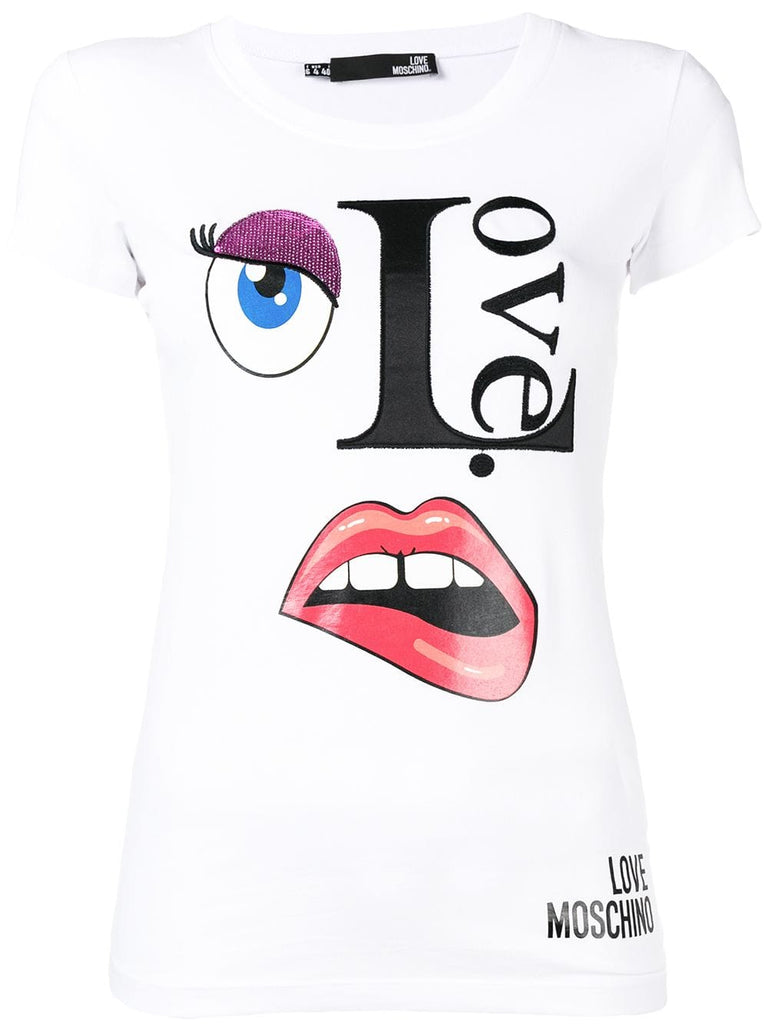 Love graphic print T-shirt