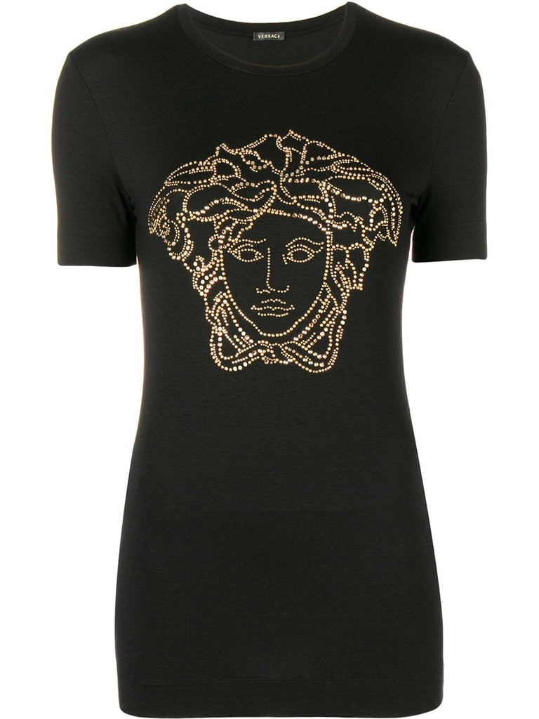 Medusa studded T-shirt