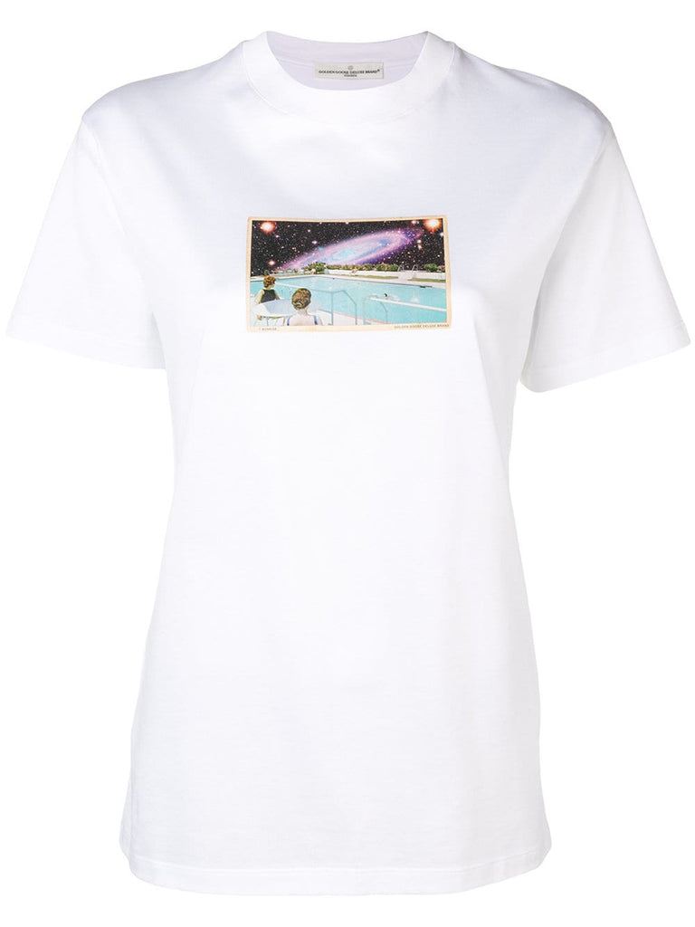 Galaxy print T-shirt